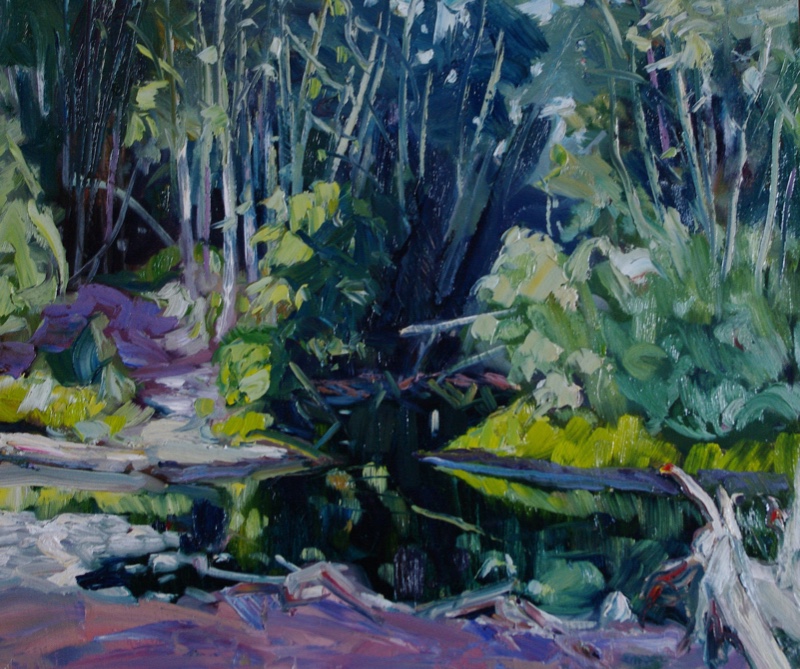 Moosehide-Creek-20-x-24-Oil-on-Panel Moosehide-Creek-20-x-24-Oil-on-Panel