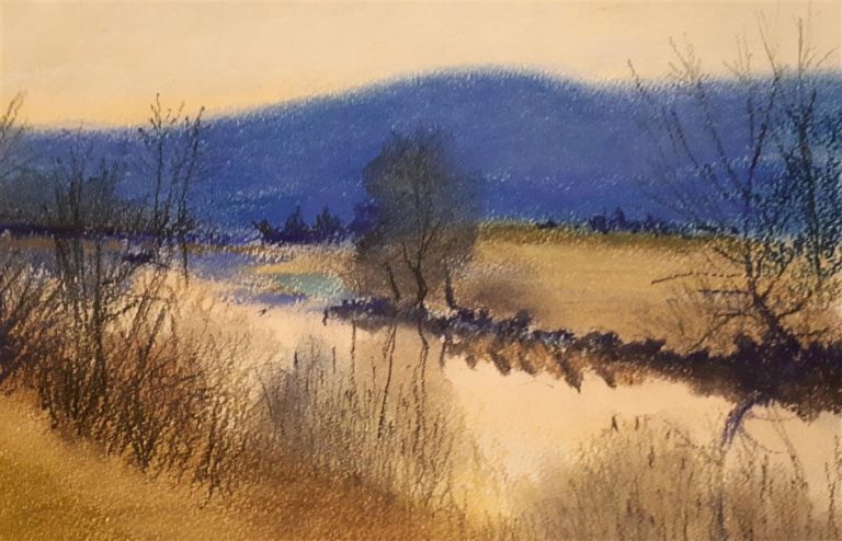 kkrimmel February blue hills at sunset Medium 768x494