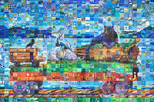 Community Canada 150 Mosaic Mural