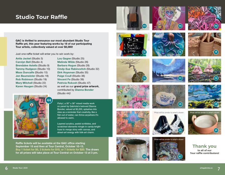 Gabriola Thanksgiving Studio Tour 2 768x598