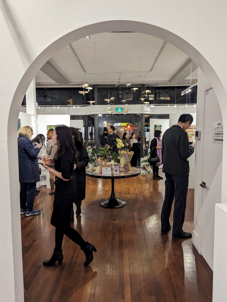 George ALISSA SOLO SHOW OPENING 768x1020