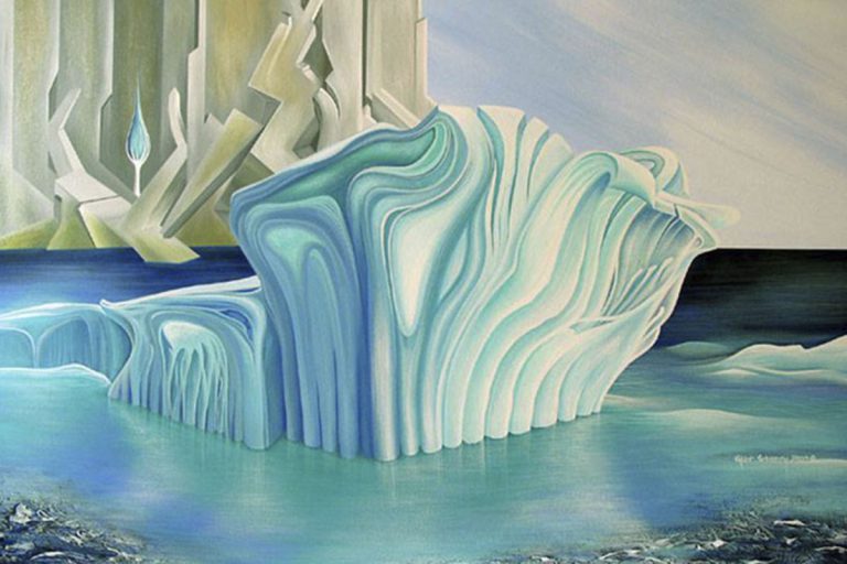 TylerGentry Icey Fresh 24x32 Acrylic on Canvas 3500 768x512