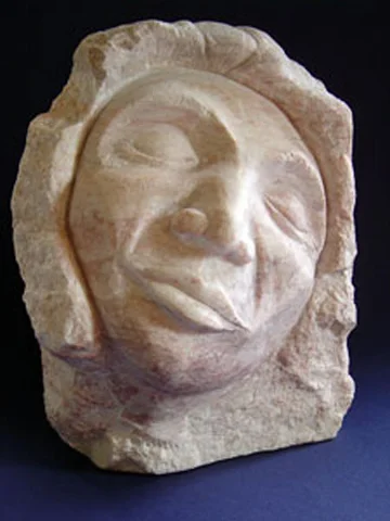 dreamer in process navaho alabaster 9.5x10in