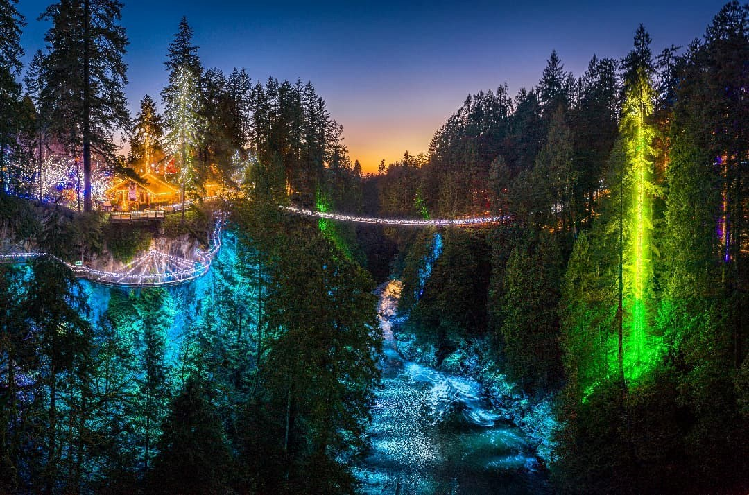 Capilano Suspension Bridge, Capilano Canyon